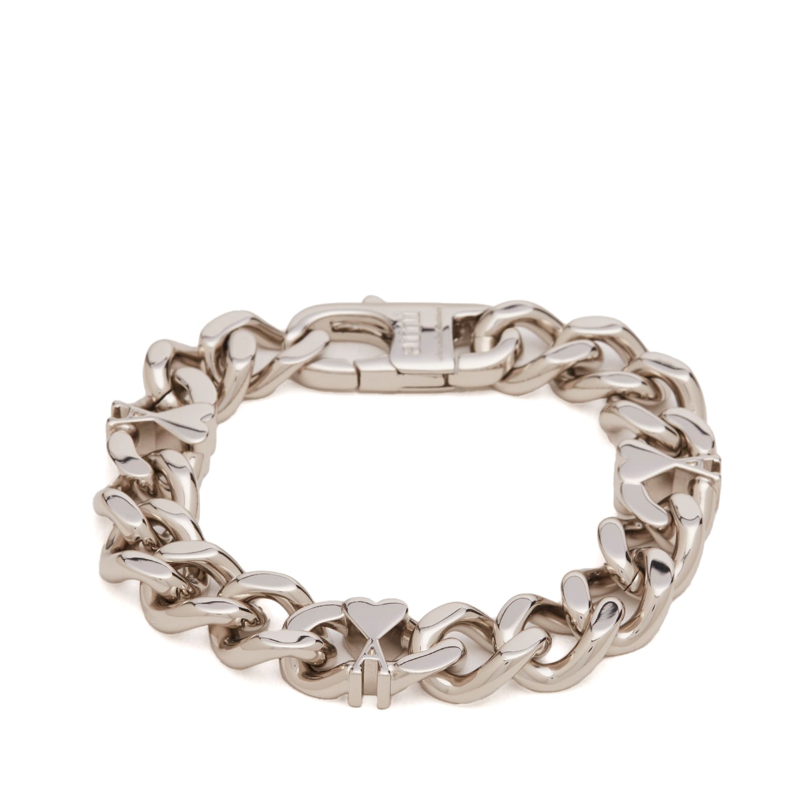 AMI Paris ADC Chain Bracelet - Silver