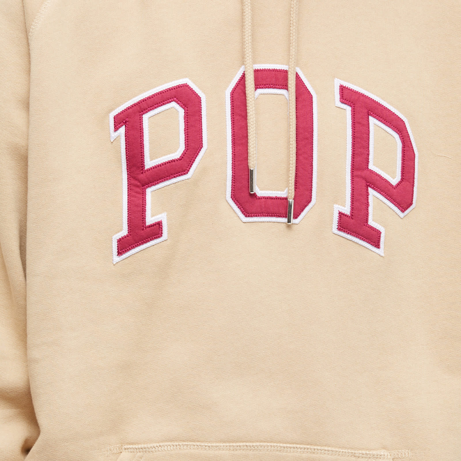 Pop Trading Company Arch Popover Hoodie Sesame END. (TW)