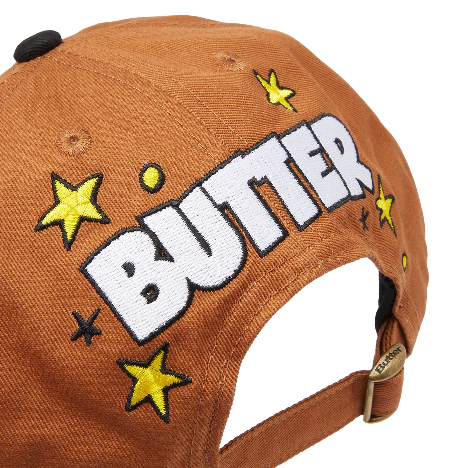 Butter Goods x The Smurfs Band 6 Panel Cap Brown & Black END. (JP)