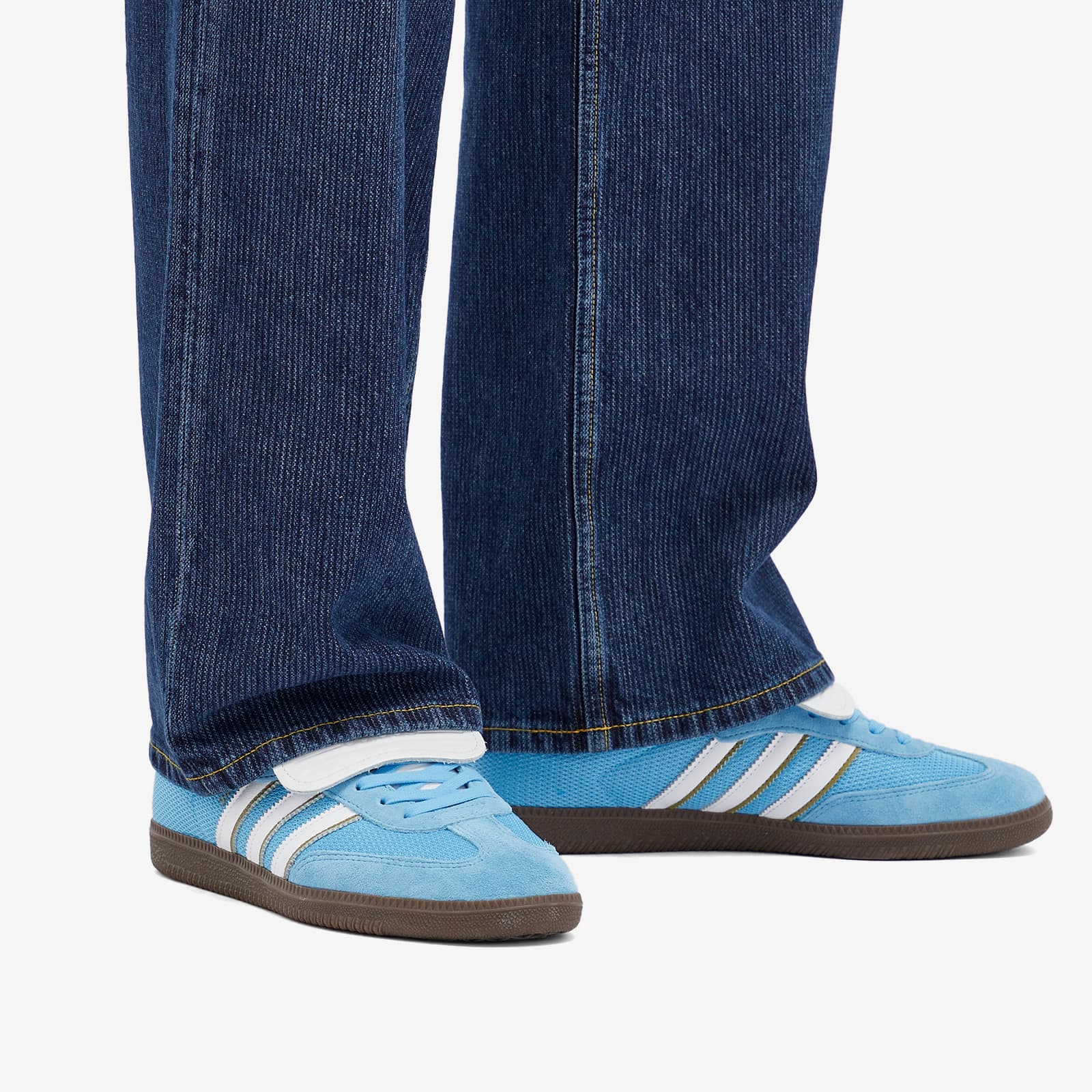 Adidas Samba LT - Semi Blue Burst, White & Gum