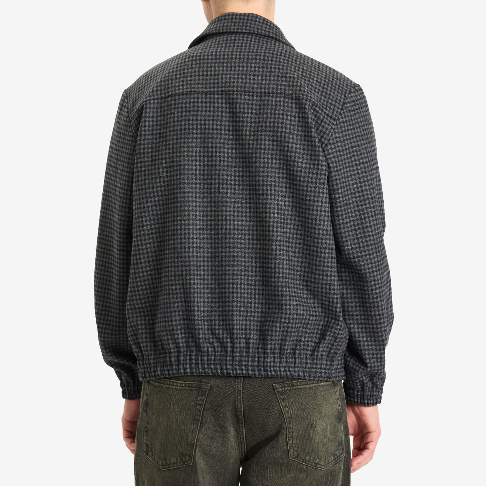 A.P.C. Gilbert Houndstooth Check Wool Jacket