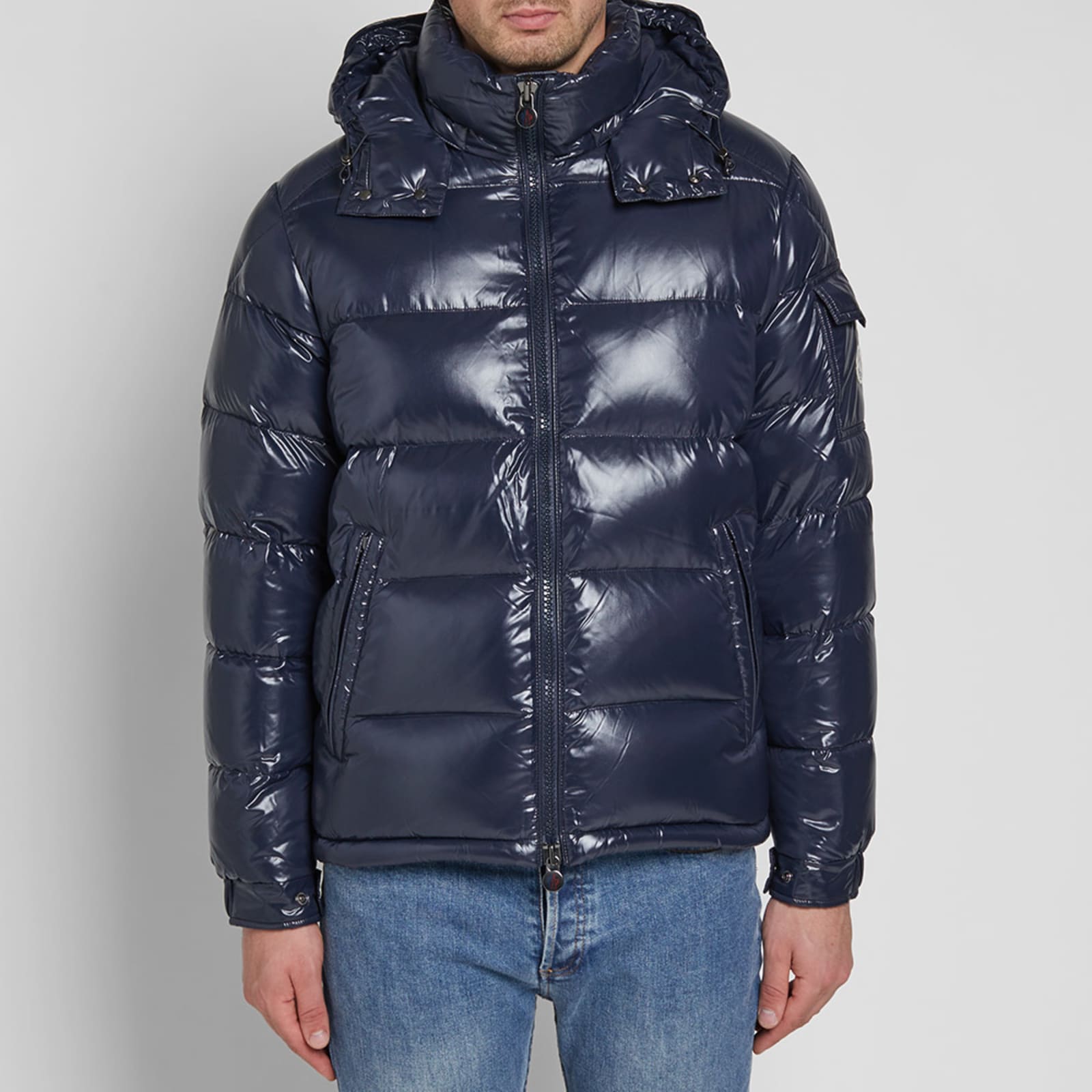 Moncler Maya Down Jacket Navy END.