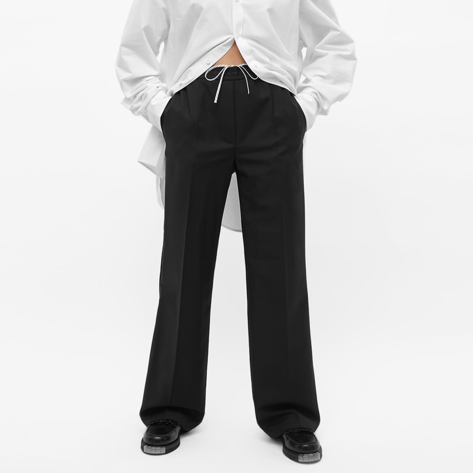 Acne Studios Loose Fit Pant Black END.