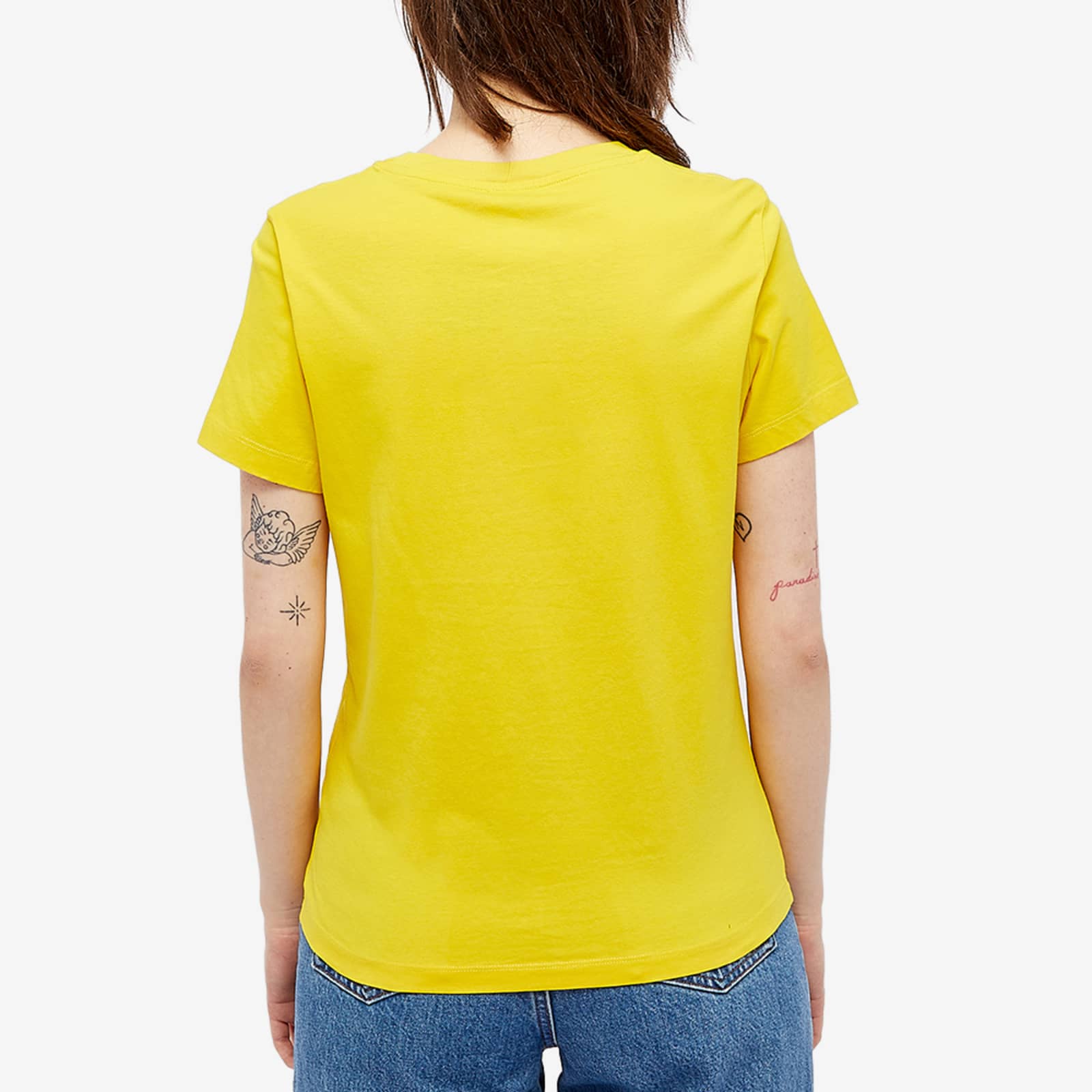 Kenzo Crest Logo Classic TShirt Golden Yellow END. (HK)