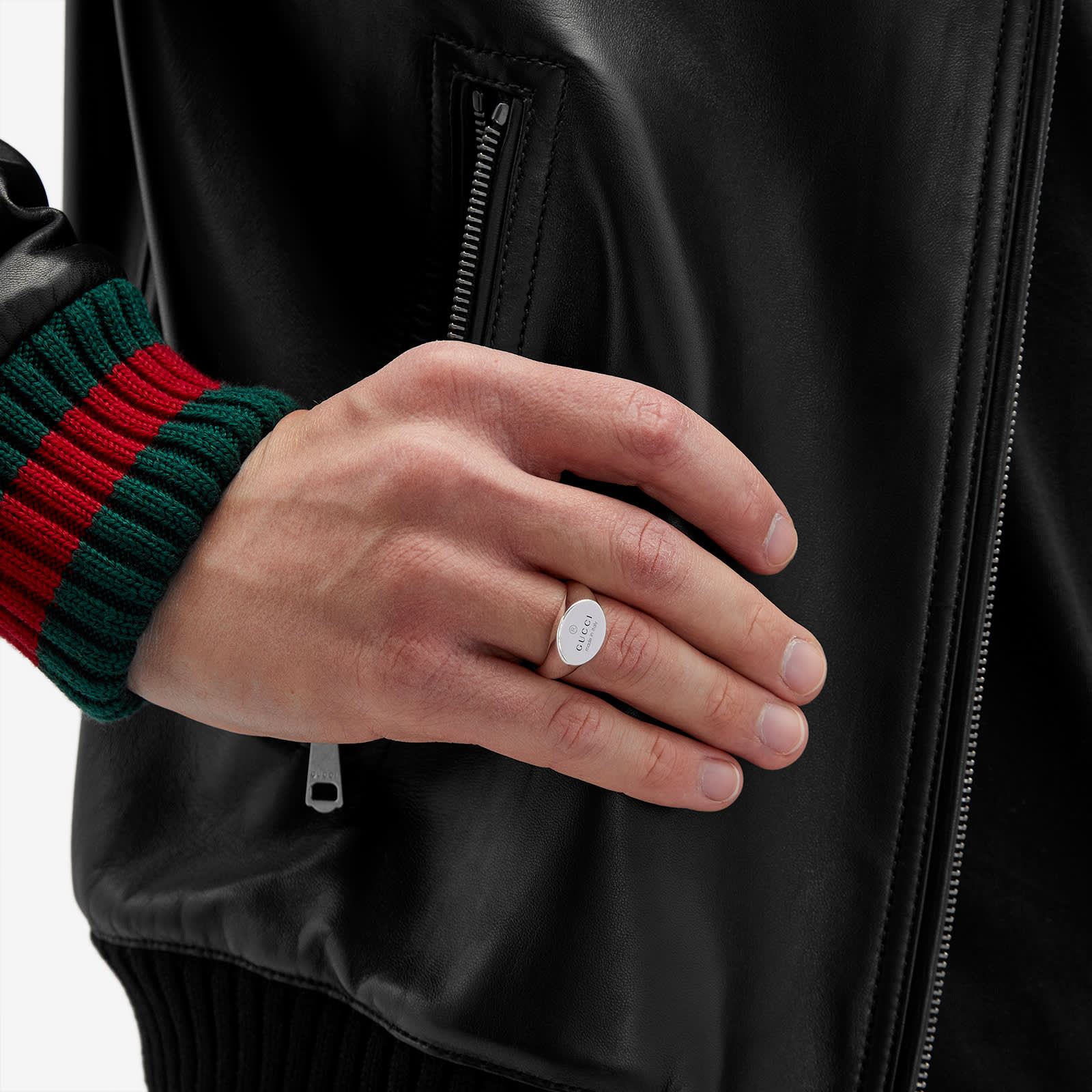 Gucci Trademark Ring - Silver