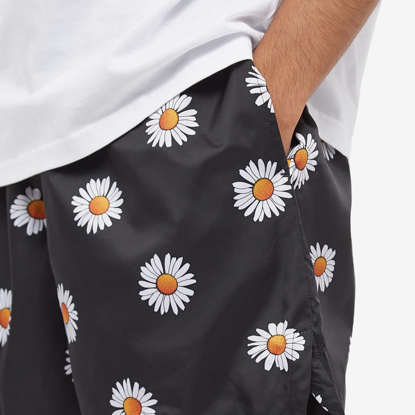 Nike Floral Shorts Black & White END. (US)