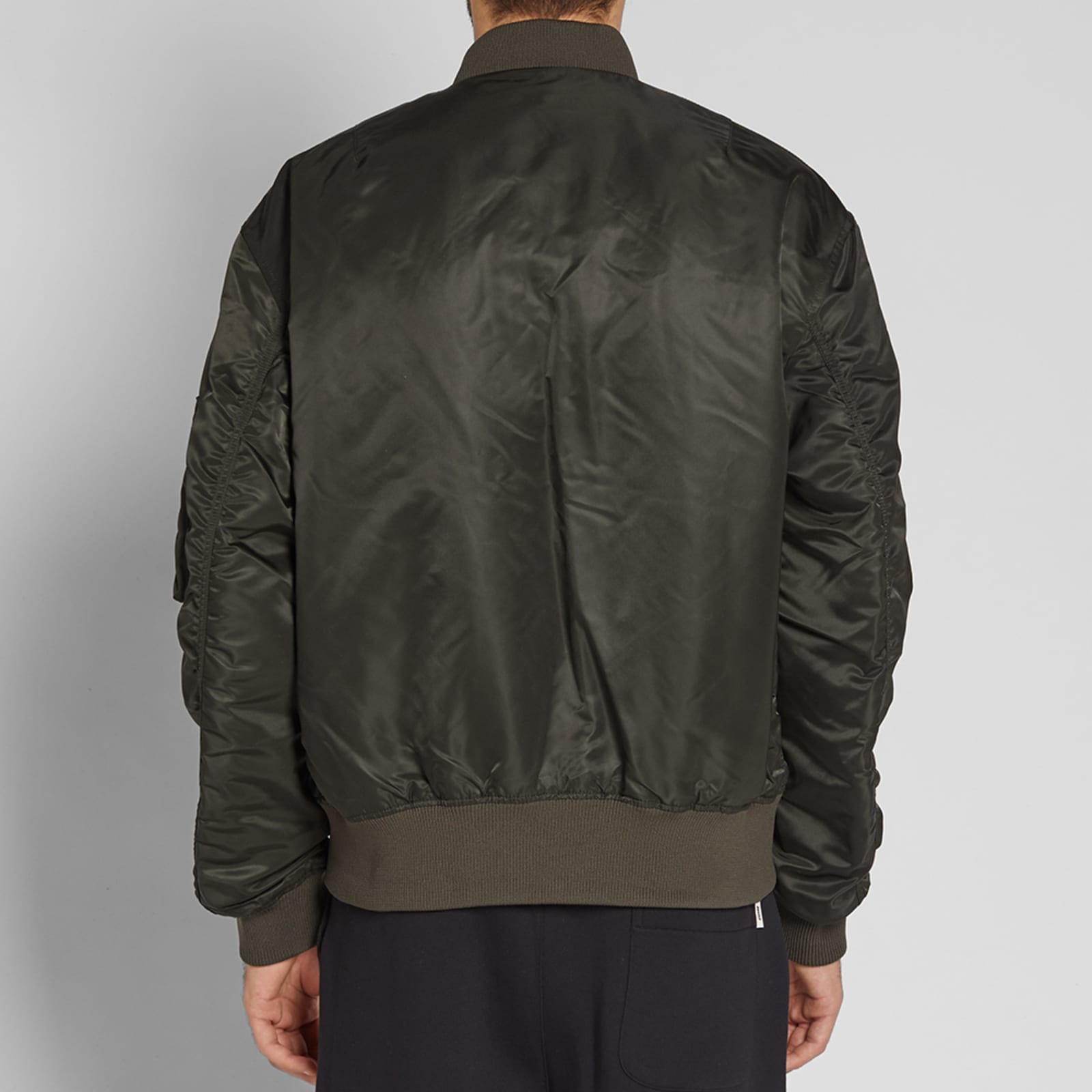 Acne Studios Makio MA-1 Bomber Jacket - Forest Green