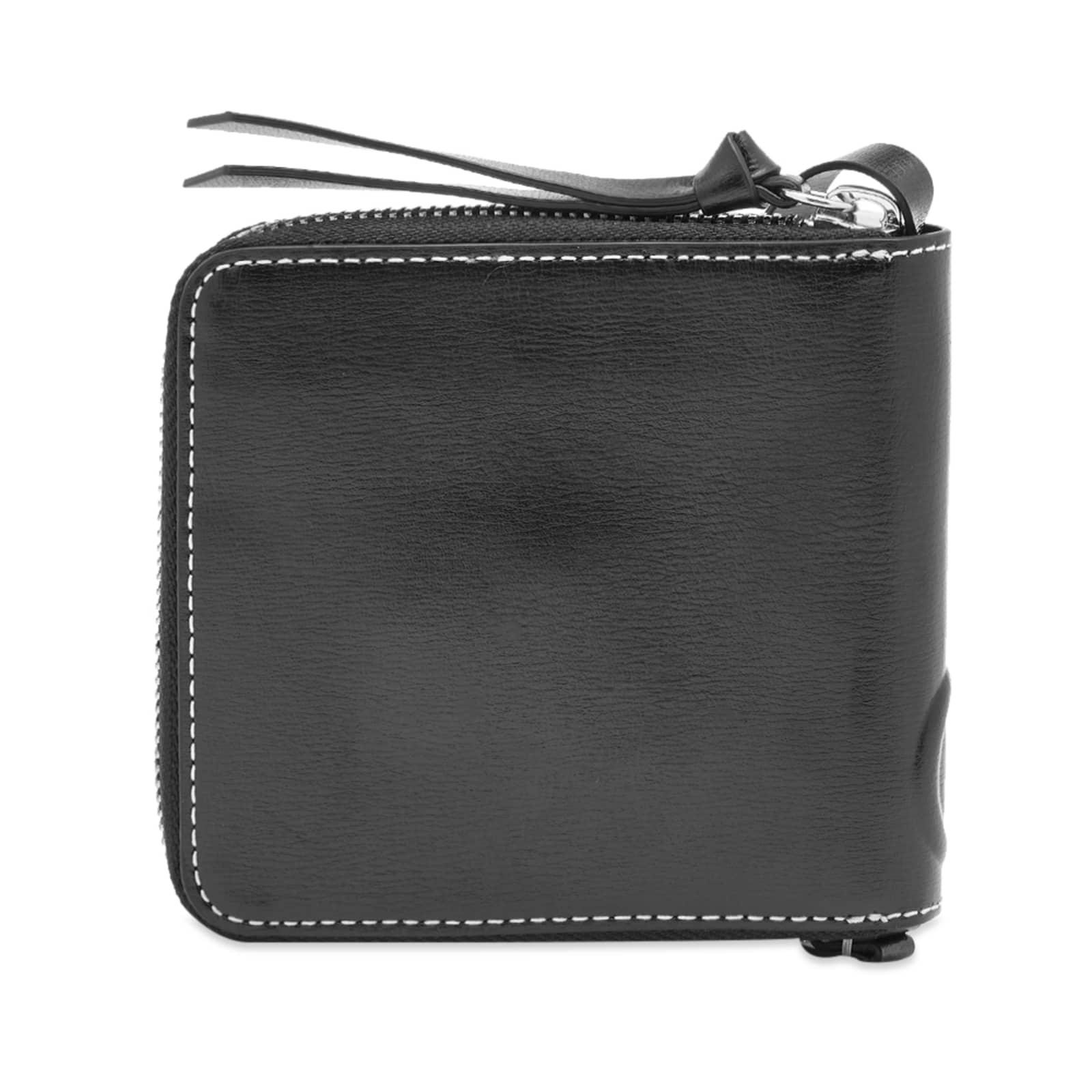GANNI Compact Zip Around Wallet Black END. (GB)