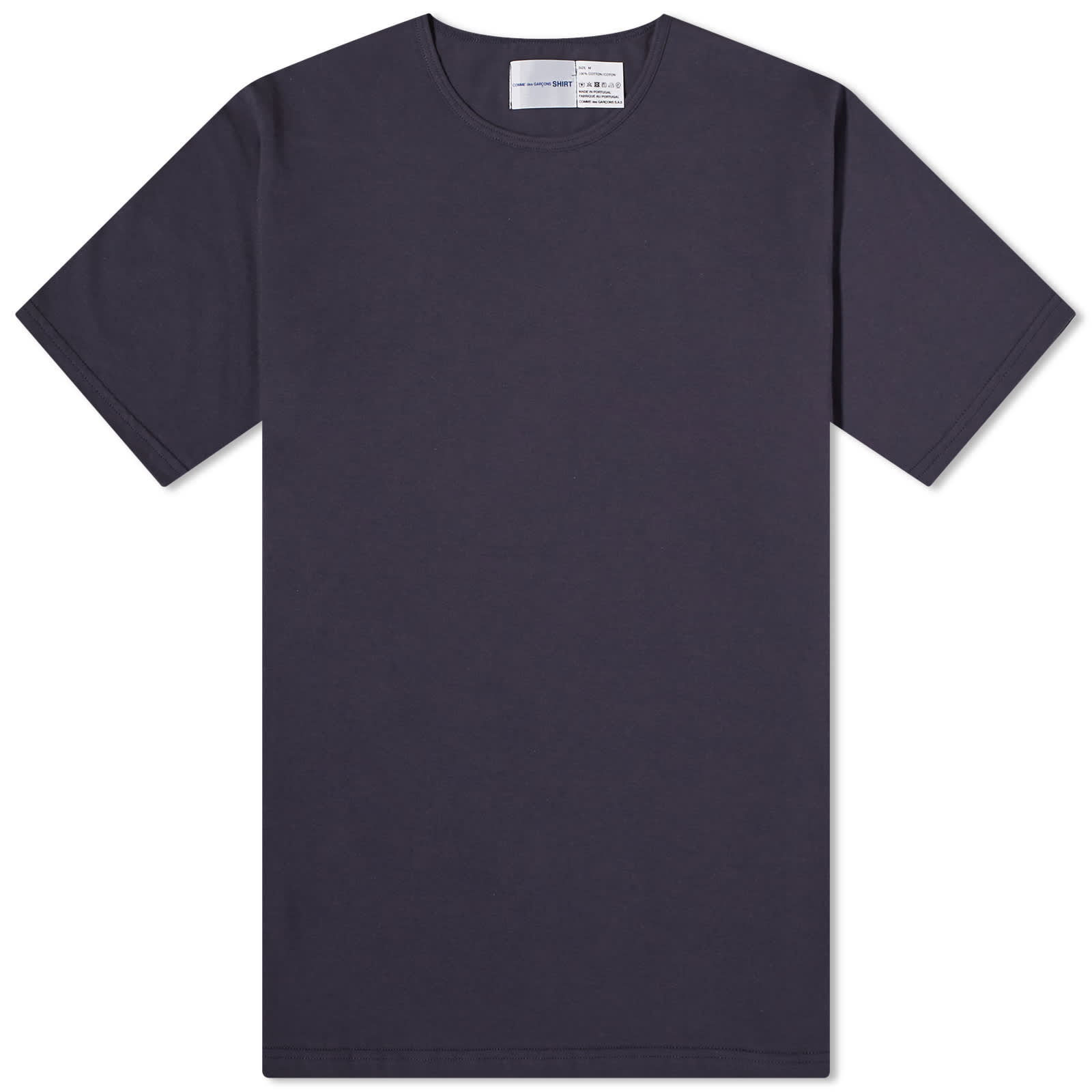 Comme des Garçons SHIRT Sunspel Crew Neck Tee - Navy