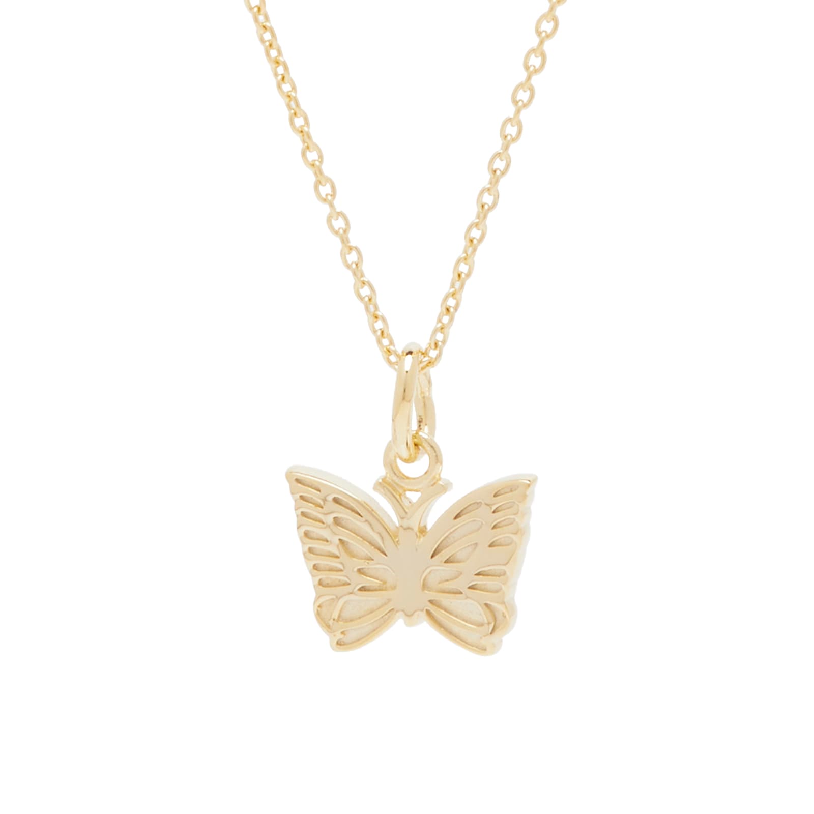 Needles Gold Plated Pendant Necklace