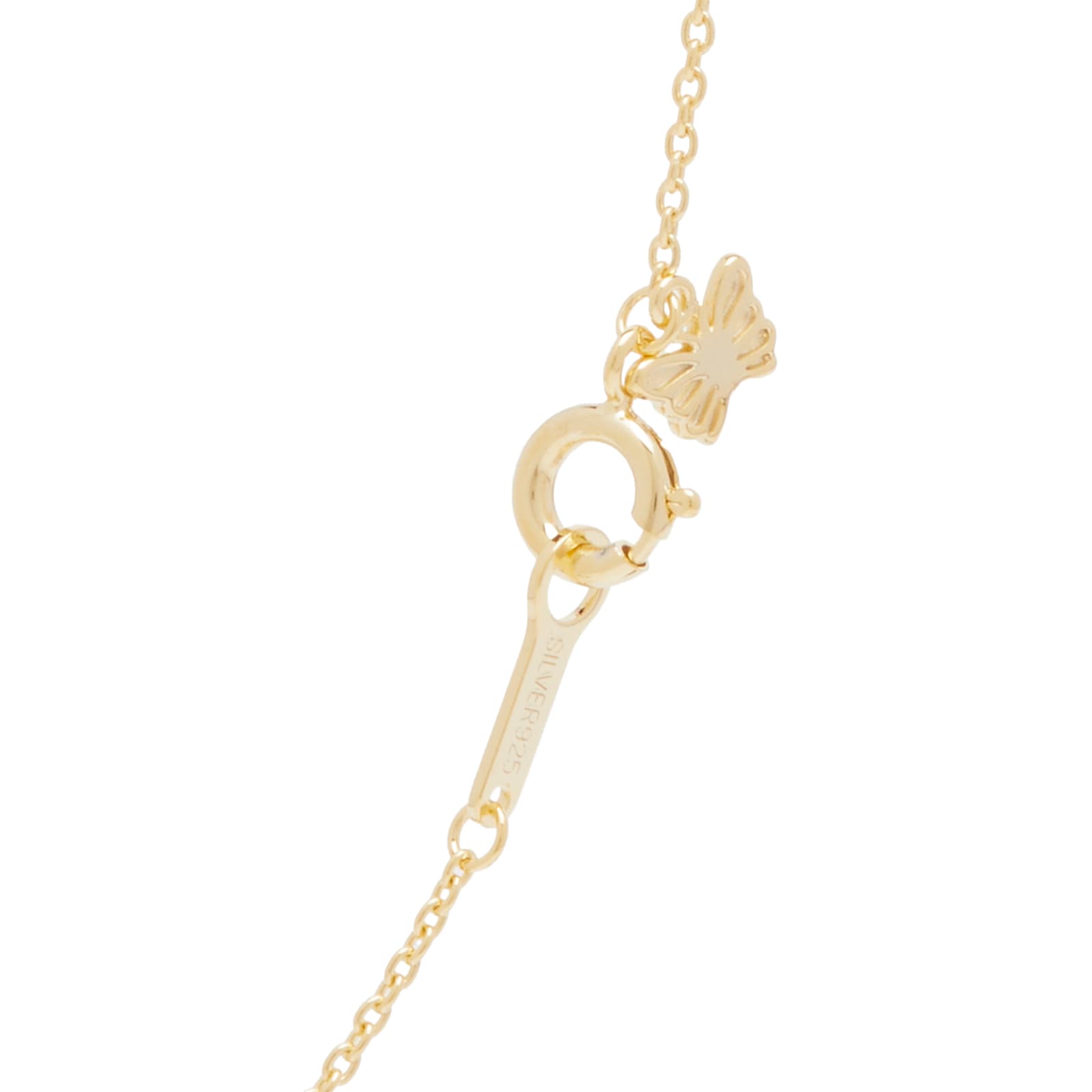 Needles Gold Plated Pendant Necklace