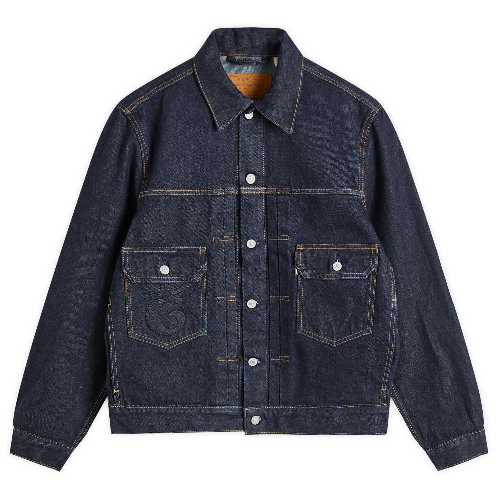 Levis E by END. Type II Trucker Jacket - Dark Rinse