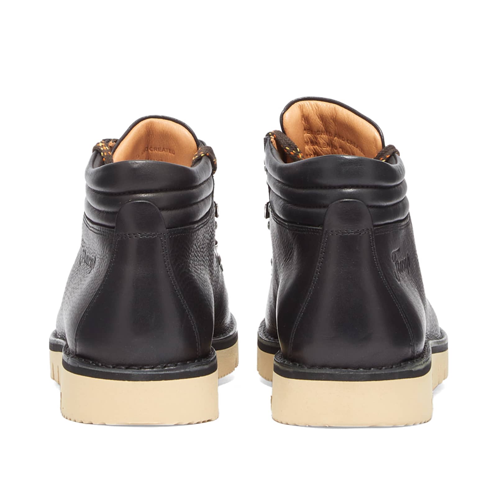 Fracap M127 Cut Vibram Sole Scarponcino Boot - Black