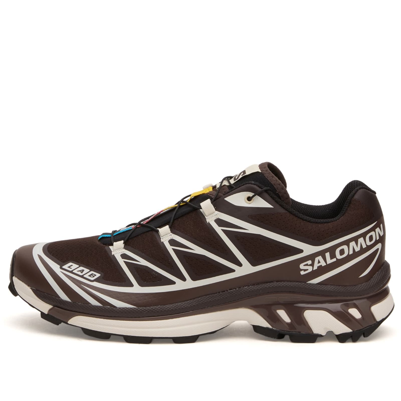 Salomon XT-6 Sneaker - Black Coffee, French Roast & Vanilla Ice
