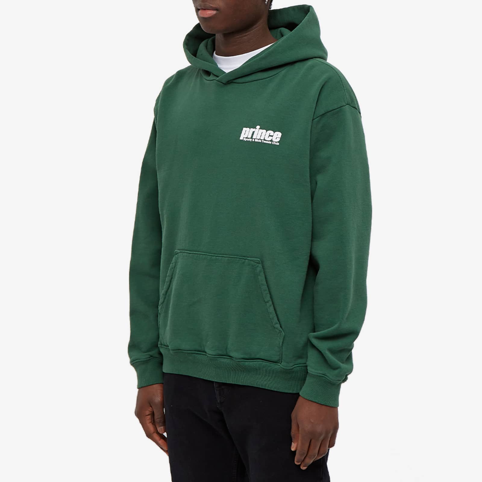 Sporty & Rich x Prince Hoodie Pine & White END.