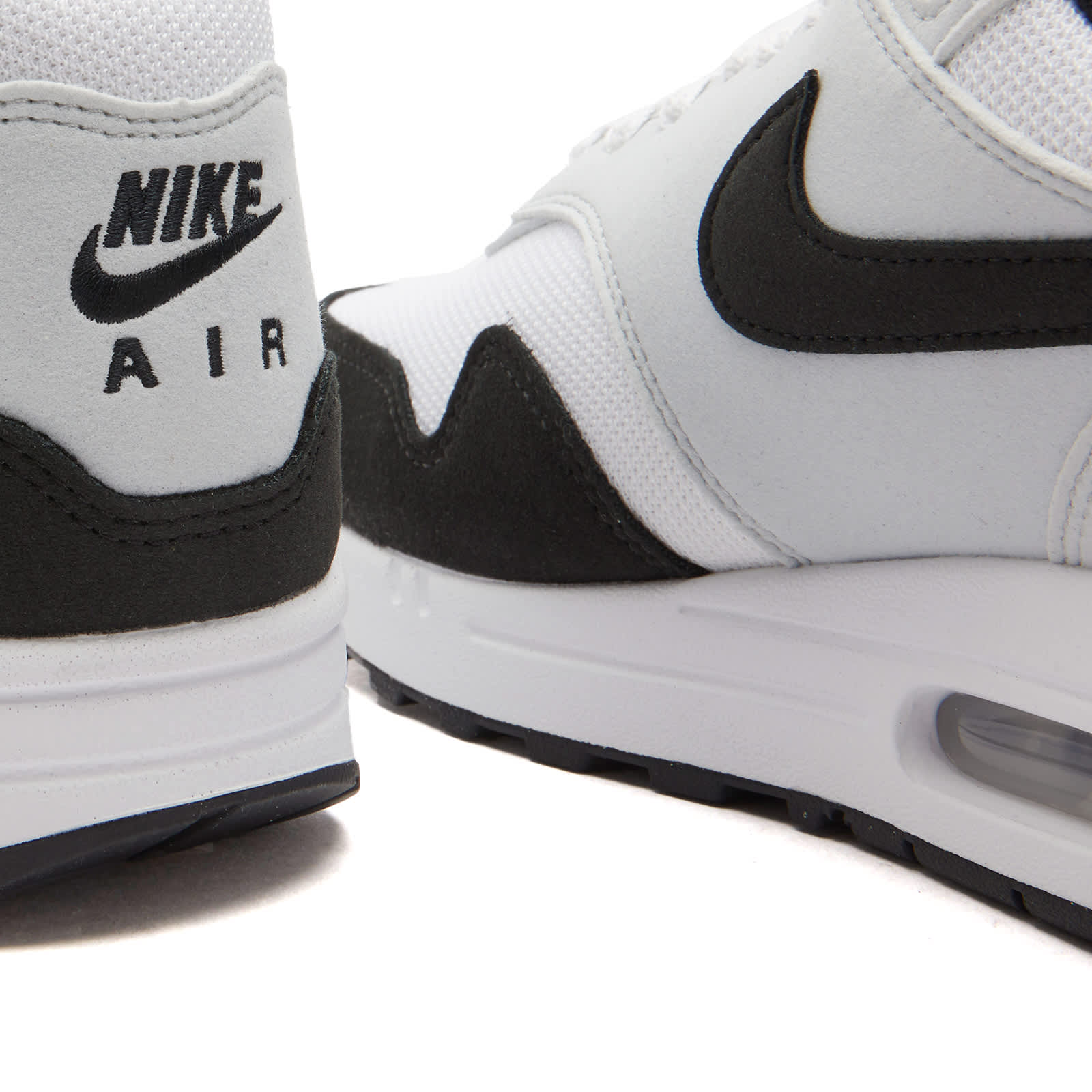Nike AIR MAX 1 Sneaker White, Black & Pure Platinum END. (US)