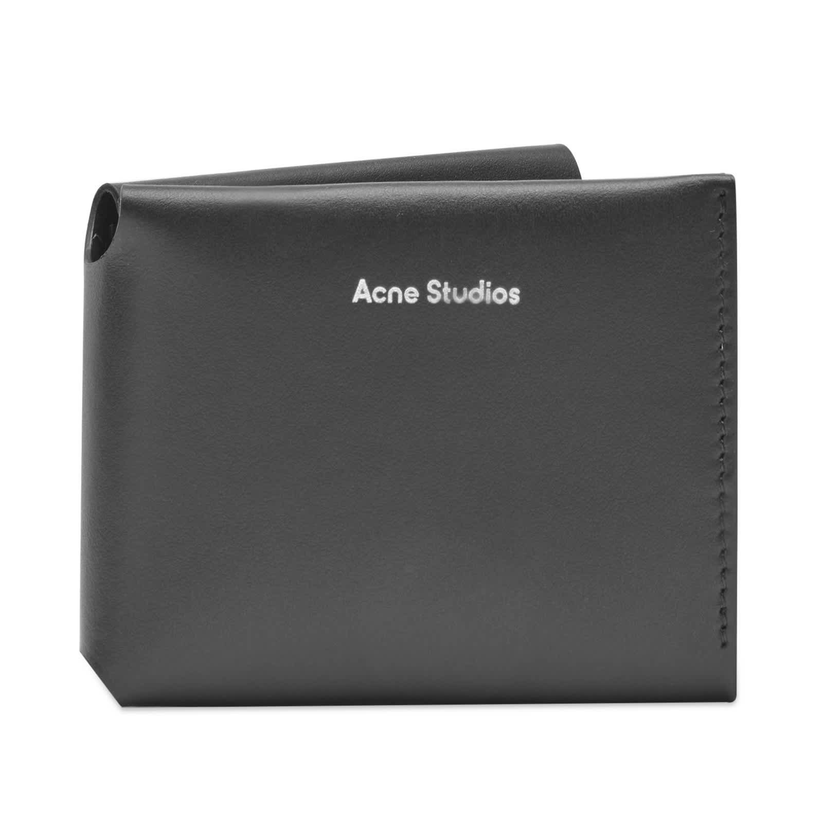 Acne Studios Folded Card Holder Black END. (US)