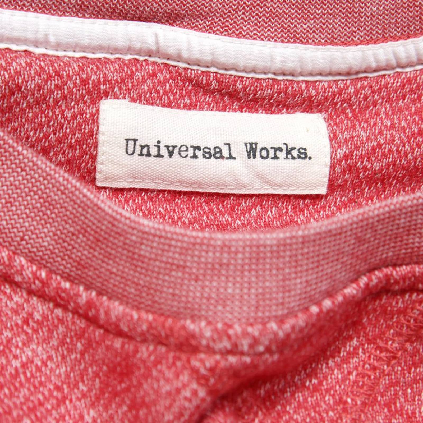 Universal Works Heskin Sweat - Red Marl