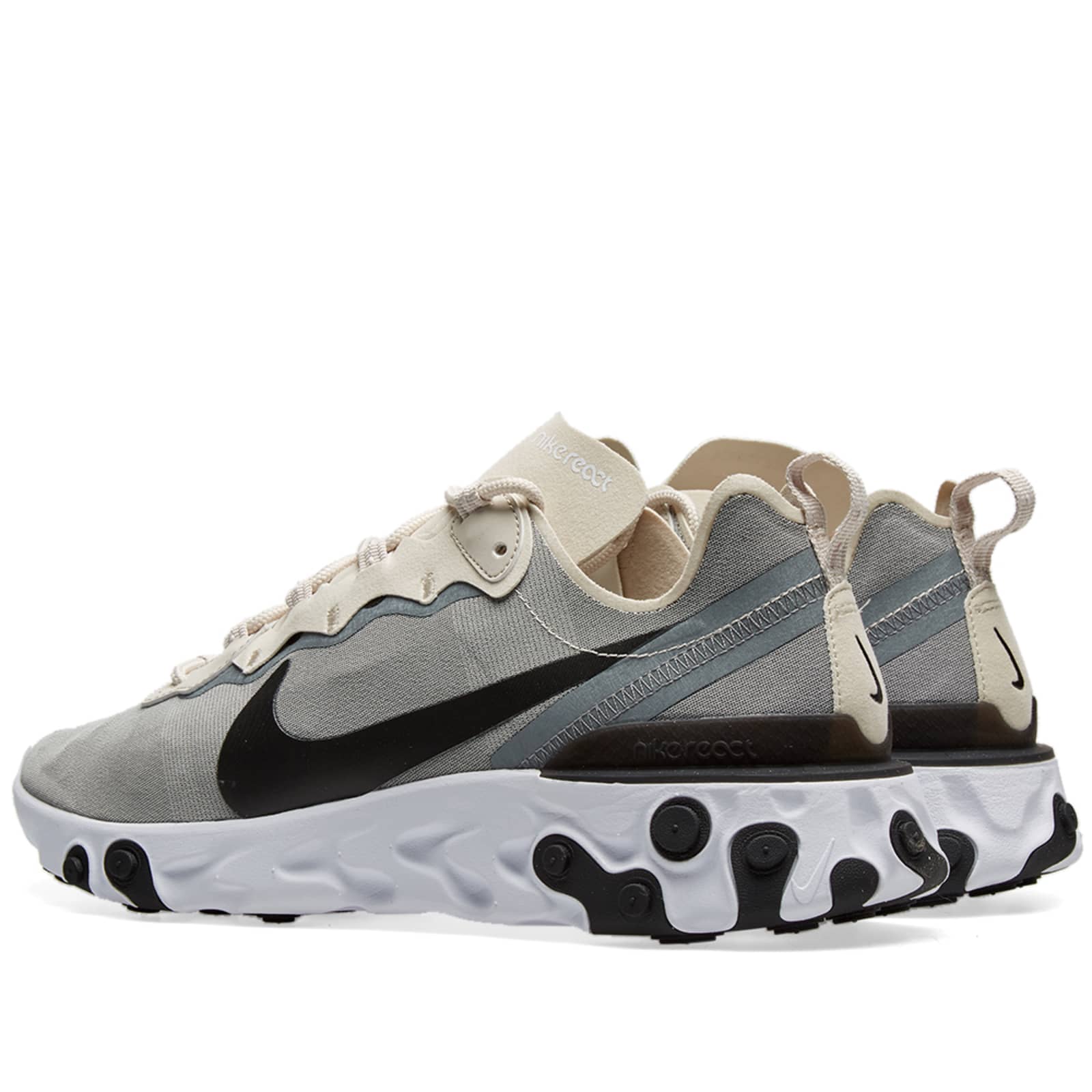 Nike React Element 55 - Light Brown, Beige & Yellow