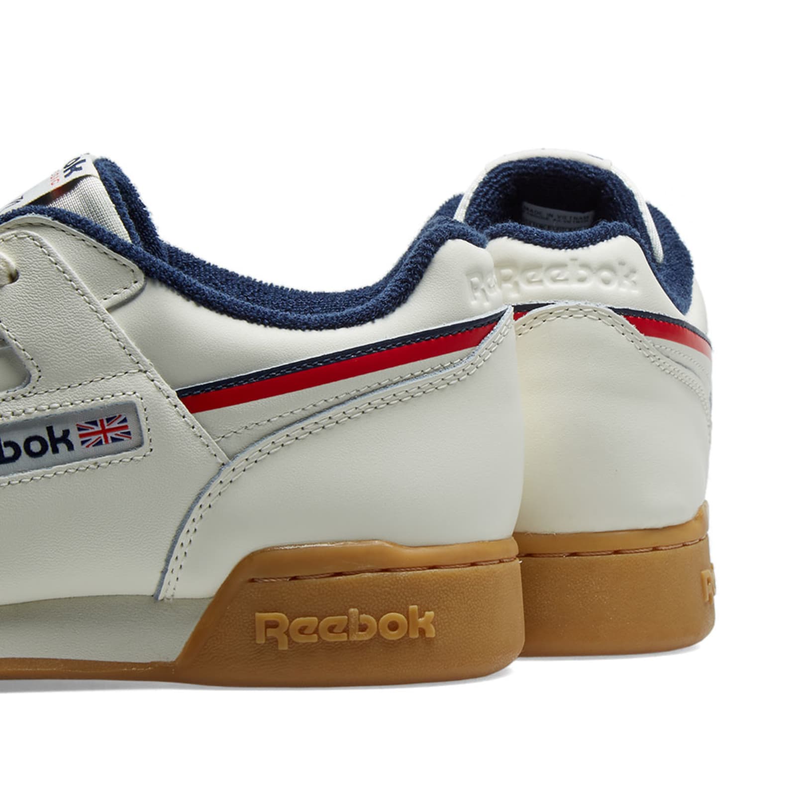 Reebok Workout Plus Vintage Gum White, Collegiate Navy & Red END. (US)