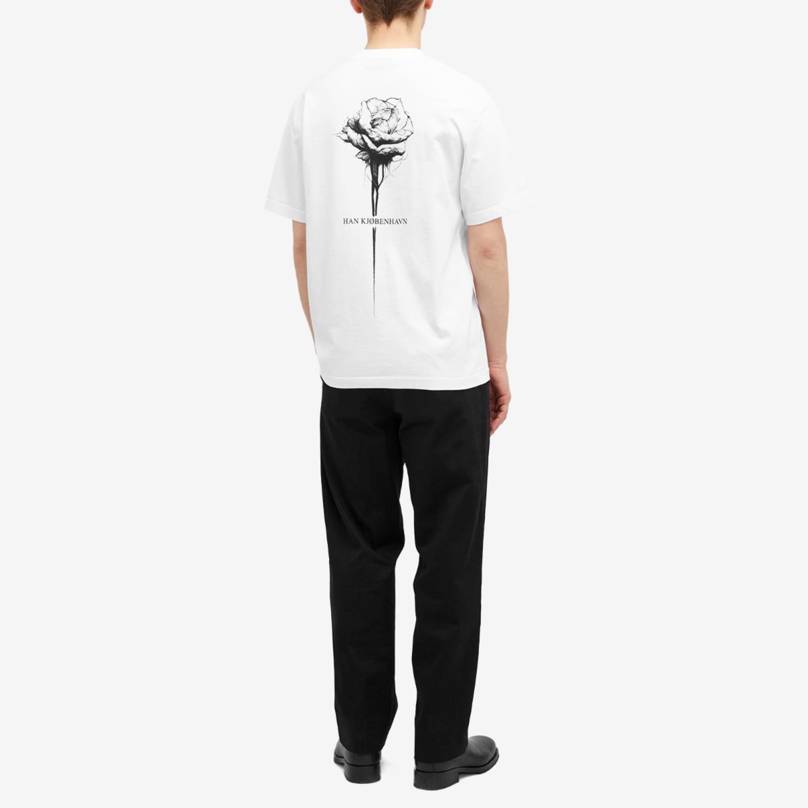 Han Kjobenhavn Rose Boxy T-Shirt White | END.