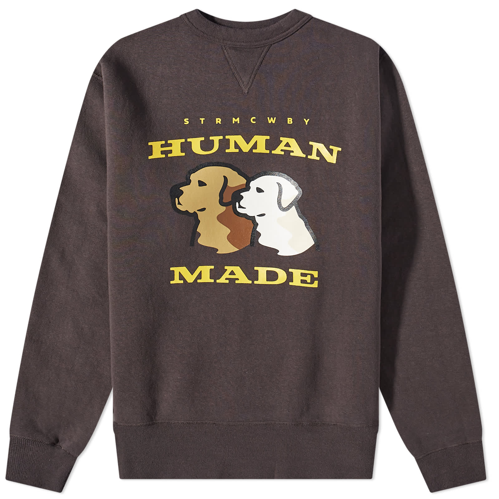 Human Made Dogs Crew Sweat Black END.