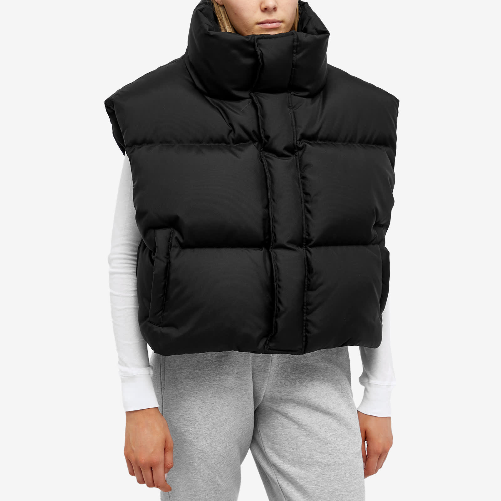 WARDROBE.NYC Puffer Vest Black END. (GB)