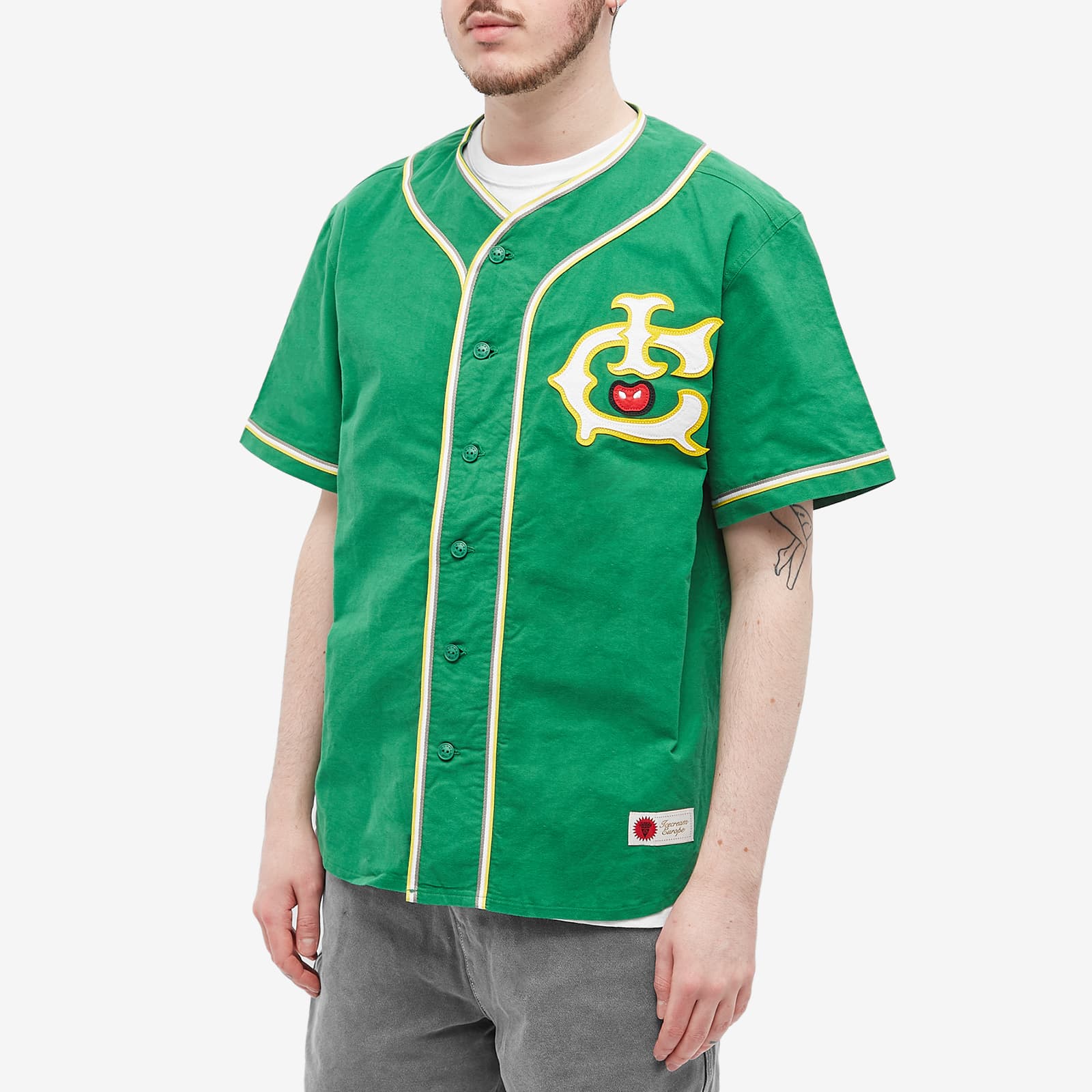 ICECREAM Baseball Jersey Green END.