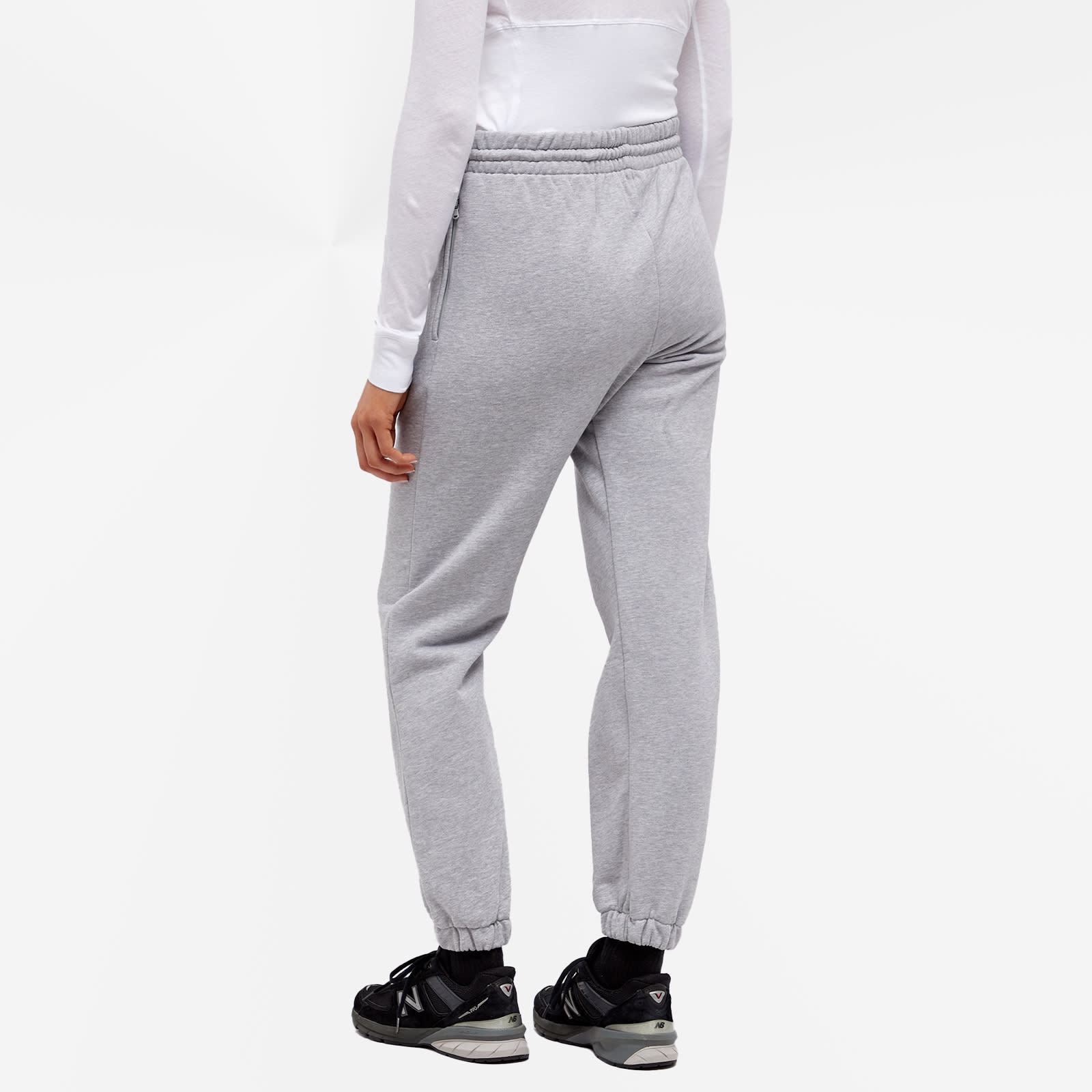 WARDROBE.NYC Track Pant Grey Marl END. (Global)