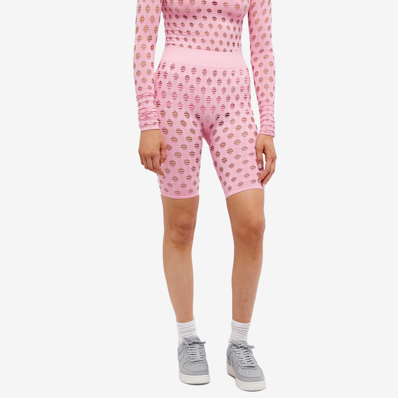 Maisie Wilen Perforated Cycling Shorts Baby Girl END. (US)