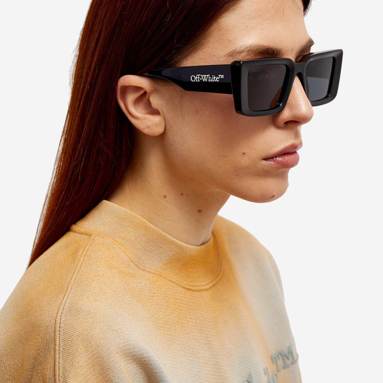 OffWhite Savannah Sunglasses Black & Dark Grey END.