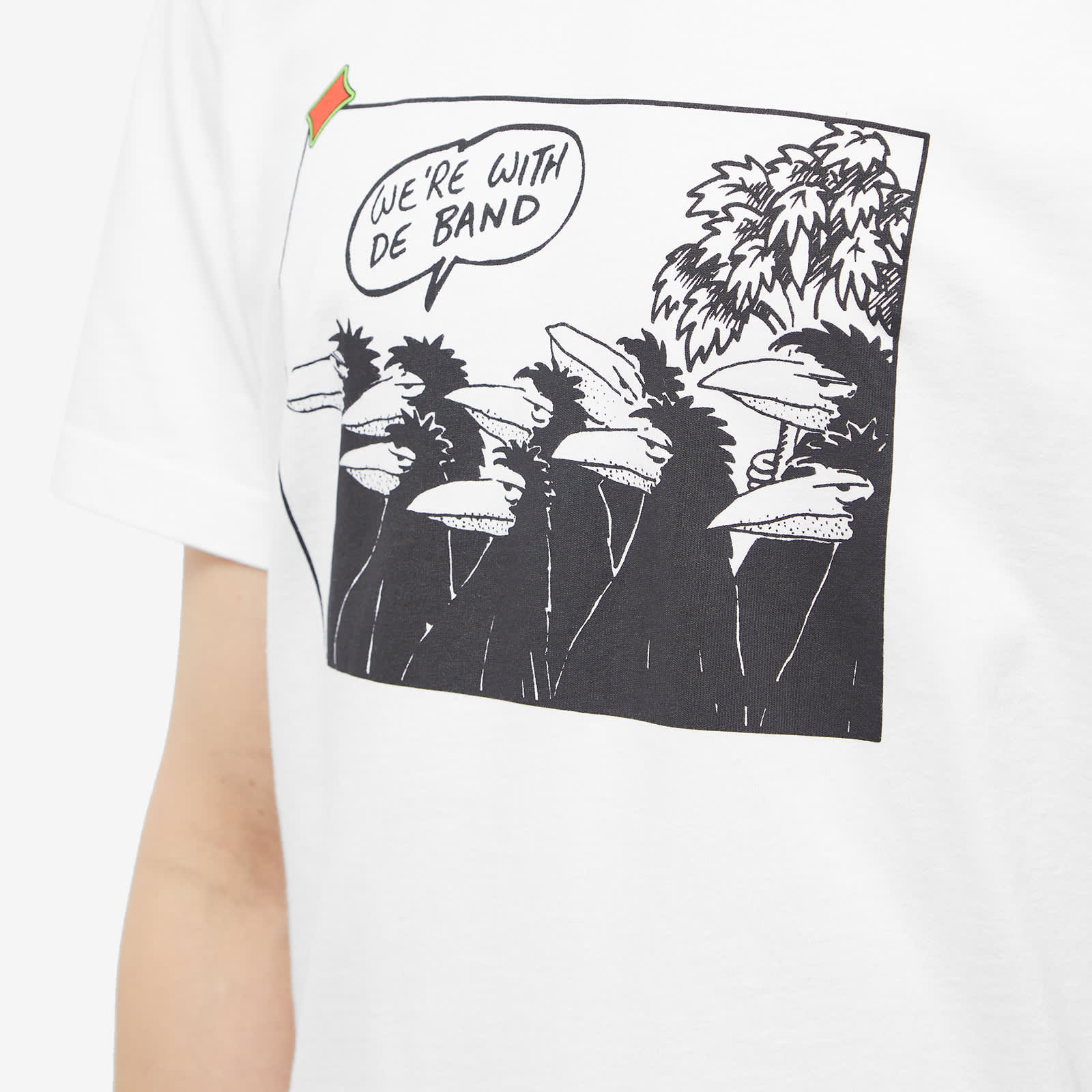Reception De Band TShirt White END.