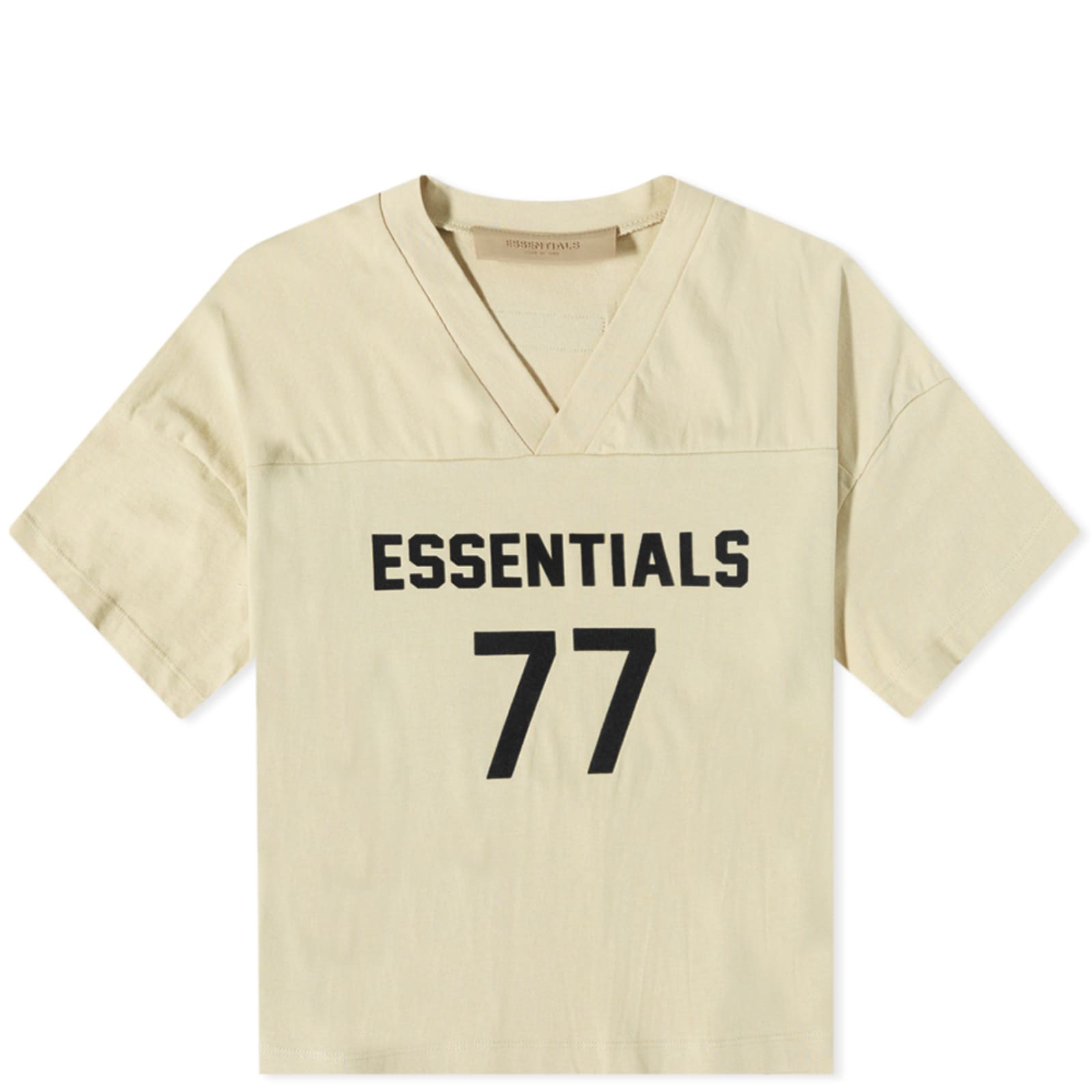 Fear of God ESSENTIALS Kids Football Logo T-Shirt - Wheat