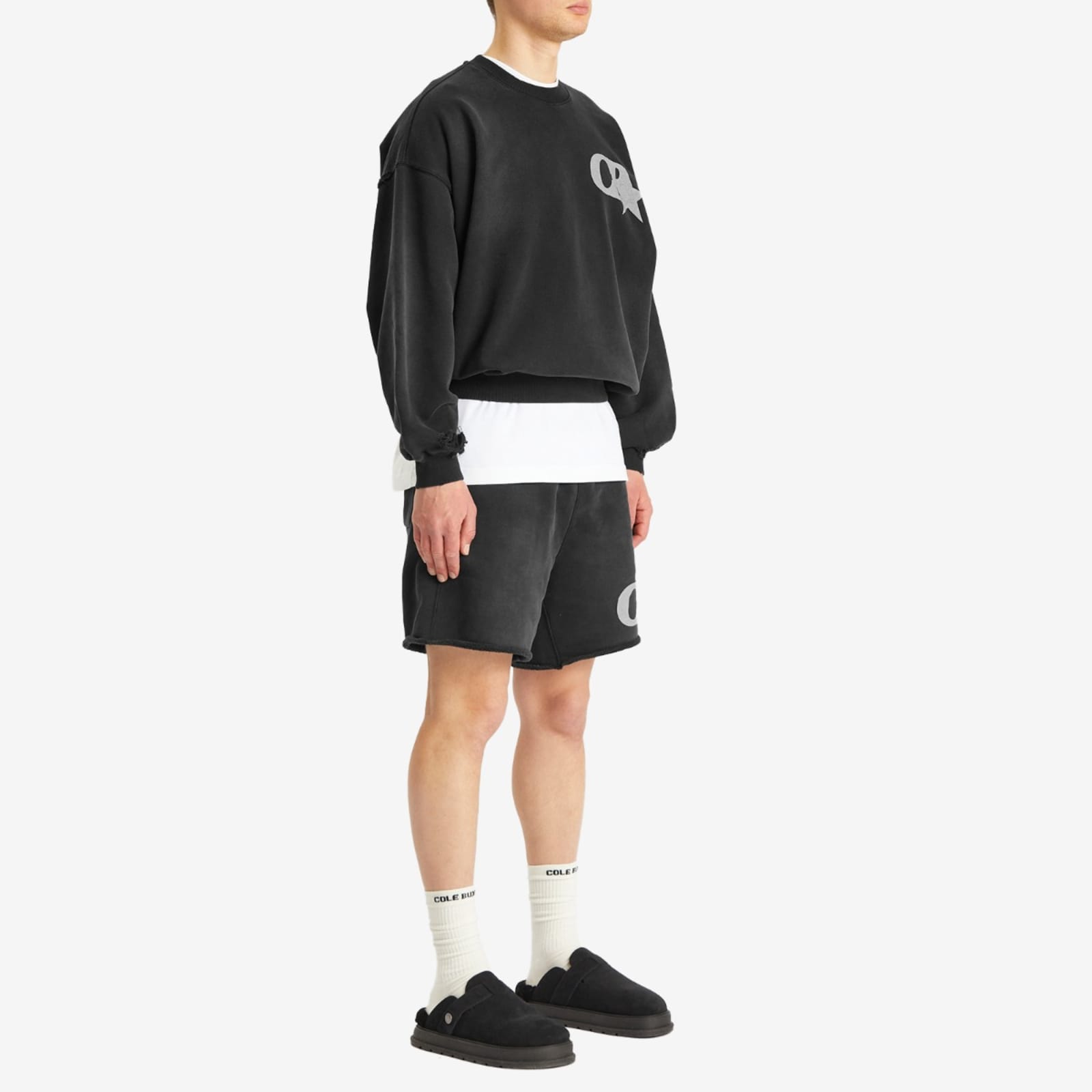 Cole Buxton CB Star Distressed Sweatshirt