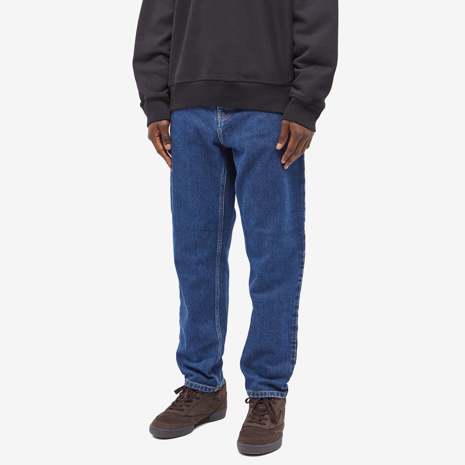 Carhartt WIP Newel Relaxed Tapered Jeans Blue Stone Washed END. (GB)