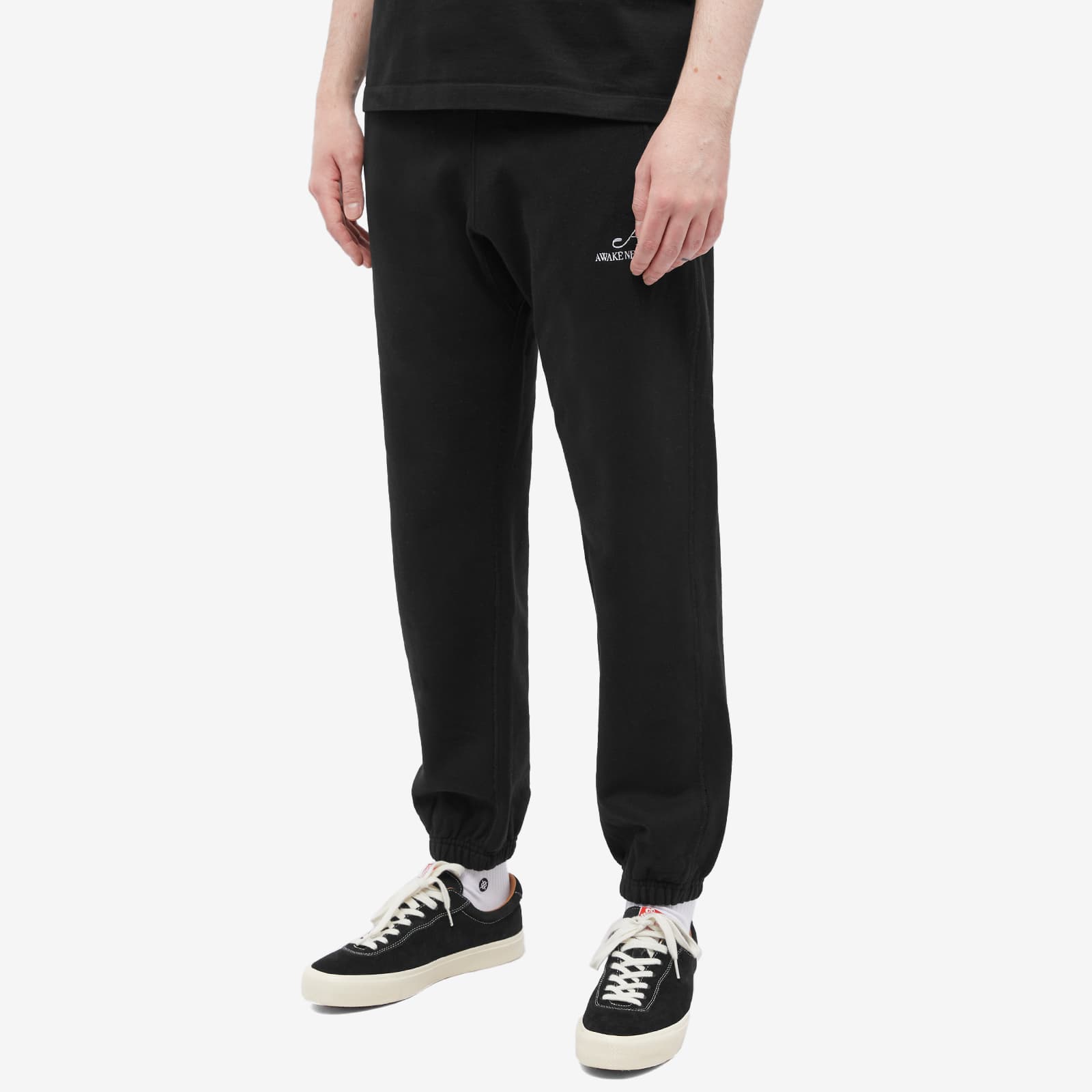 Awake NY Logo Sweat Pant - Black