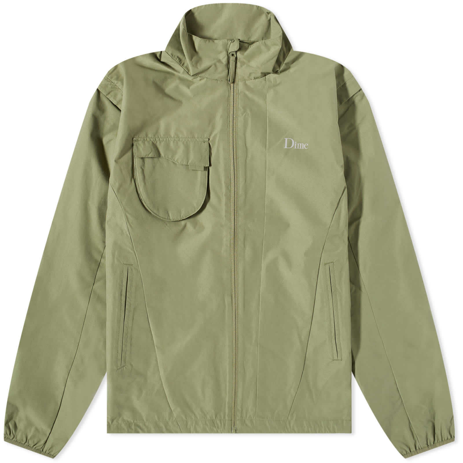 Dime Hiking ZipOff Sleeve Jacket Olive Green END. (AU)