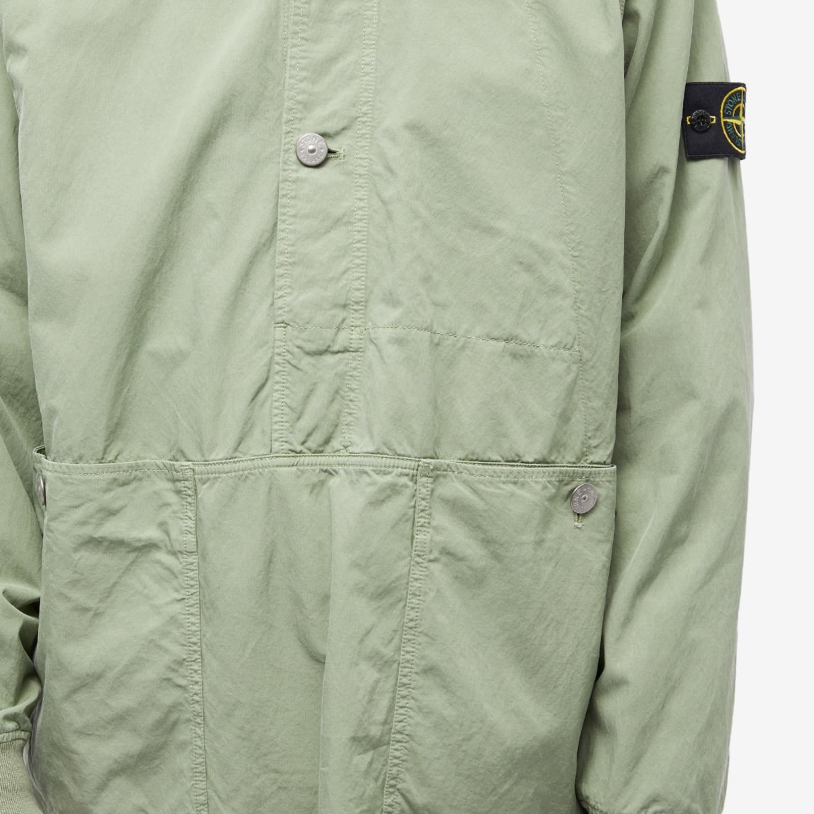 Stone Island 2Pocket Smock Jacket Sage END.