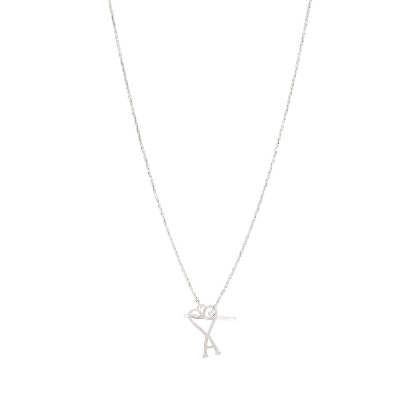 AMI Paris Brass Necklace - Argent