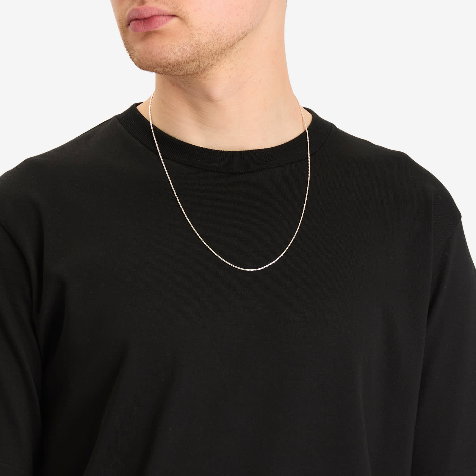 AMI Paris Brass Necklace - Argent