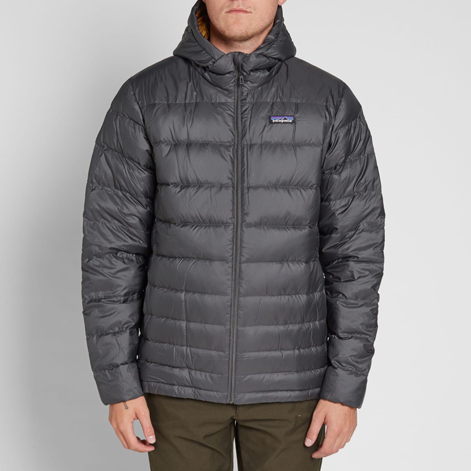 Patagonia HiLoft Down Sweater Hoody Grey END. (GB)