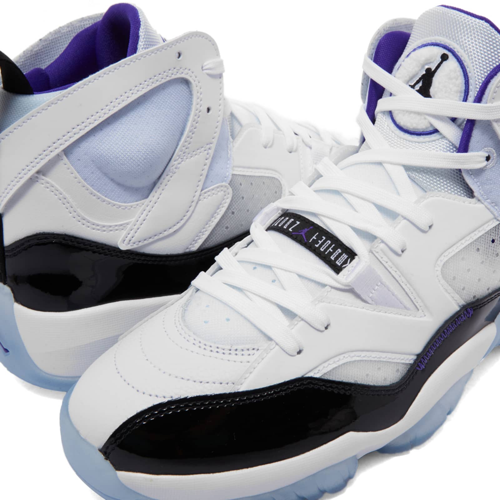 Air Jordan Jumpman Two Trey - White, Dark Concord & Black