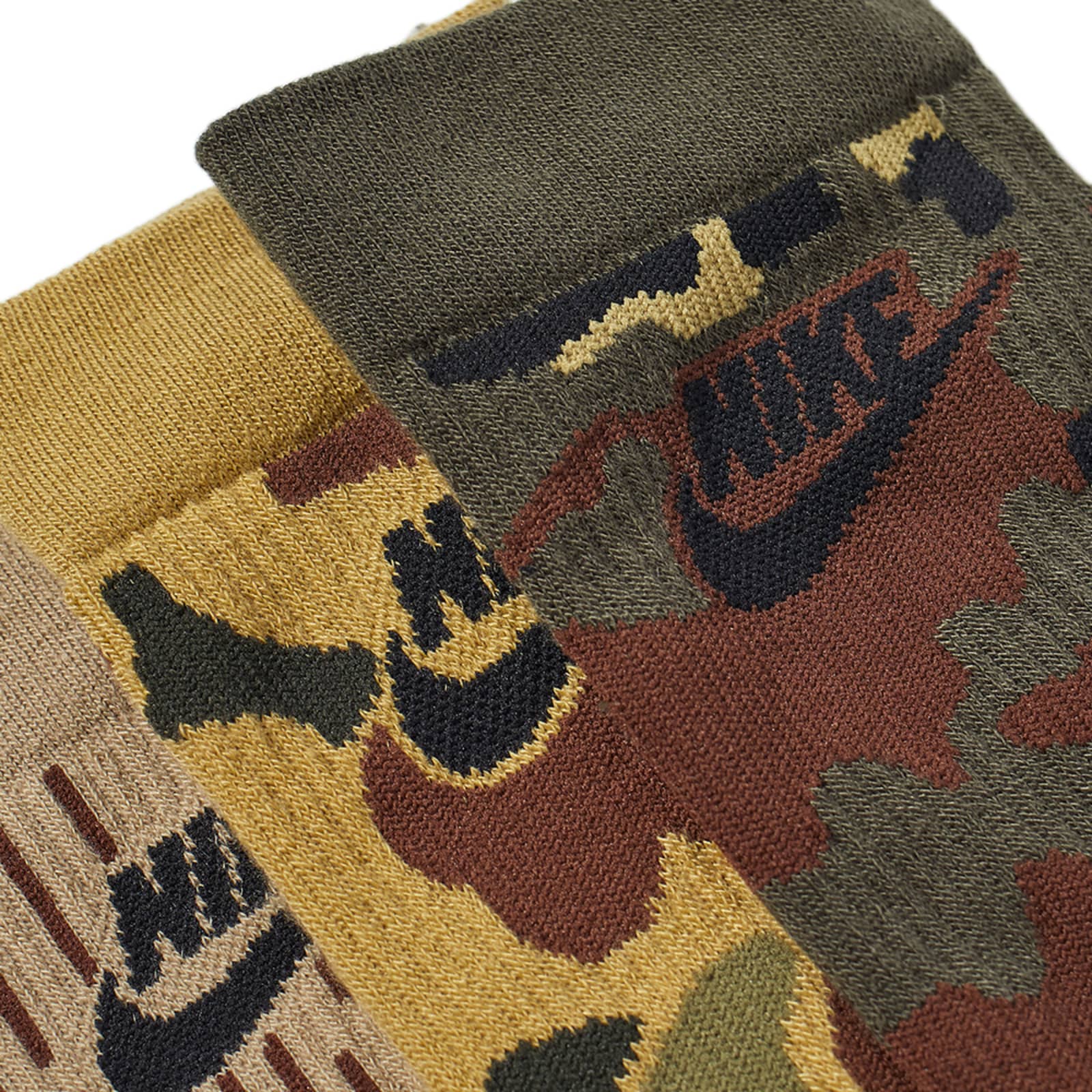 nike camo socks