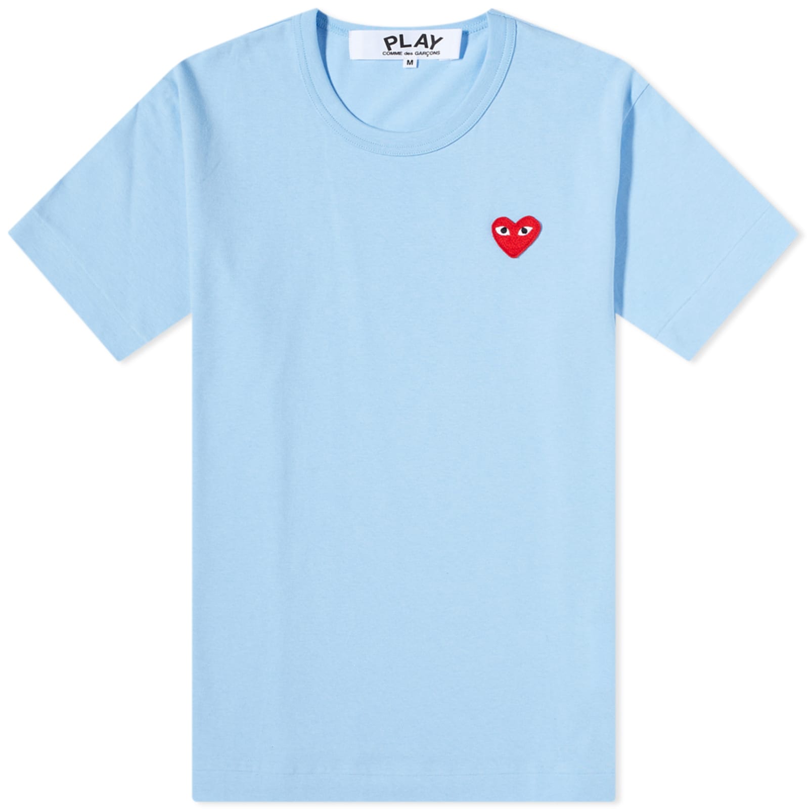 Comme des Garçons Play Red Heart T-Shirt - Blue