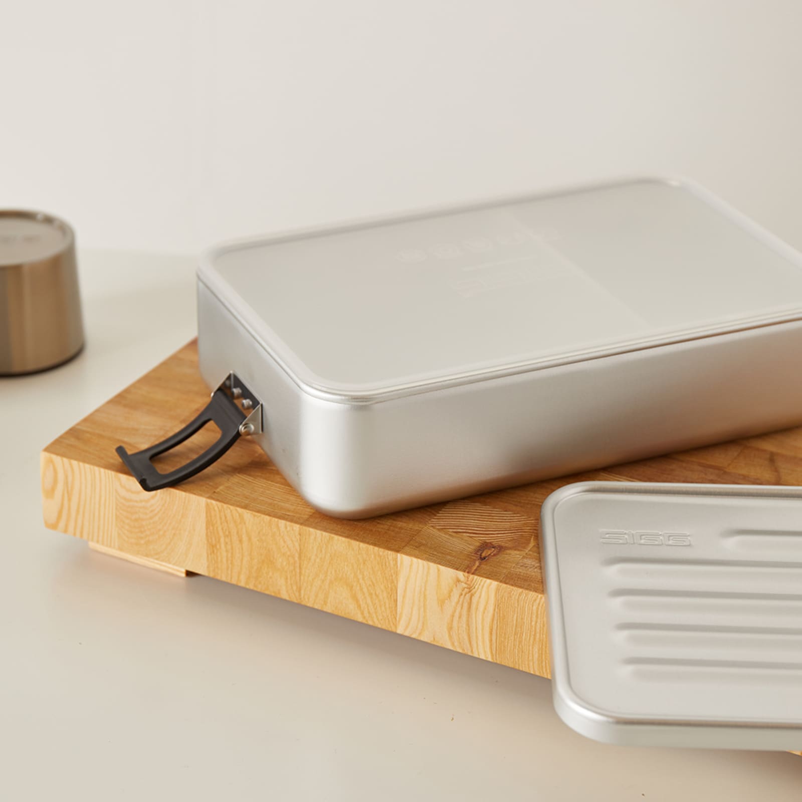 SIGG Lunch Box Large Silver END. (GB)