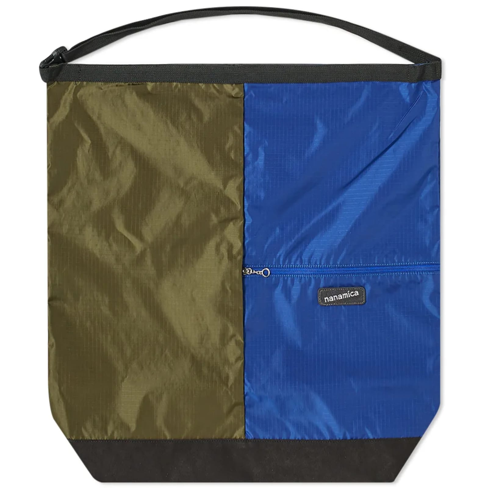 Nanamica Large Utility Shoulder Bag Olive & Blue END. (GB)