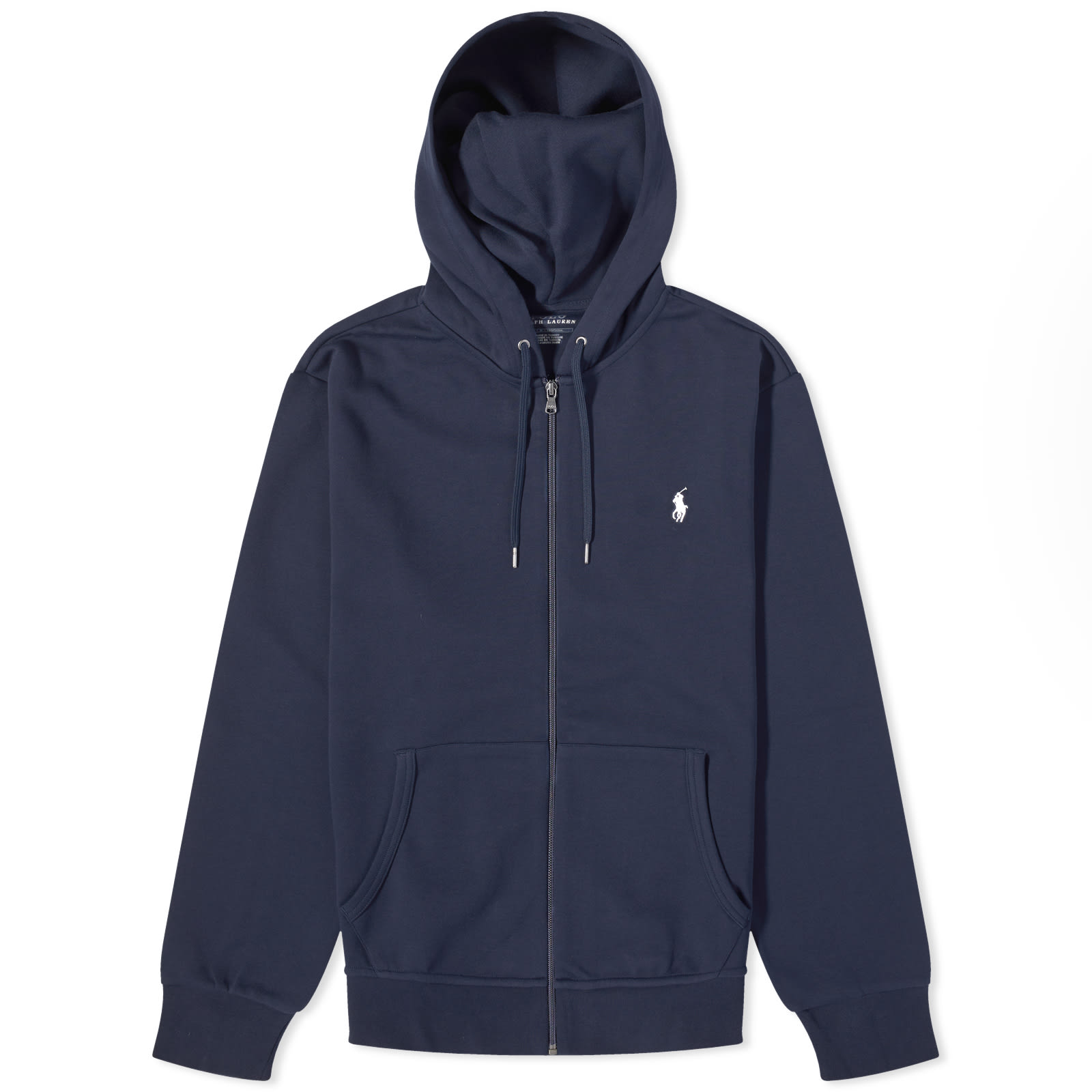 Polo Ralph Lauren Double Knit Tech Zip Hoodie - Aviator Navy