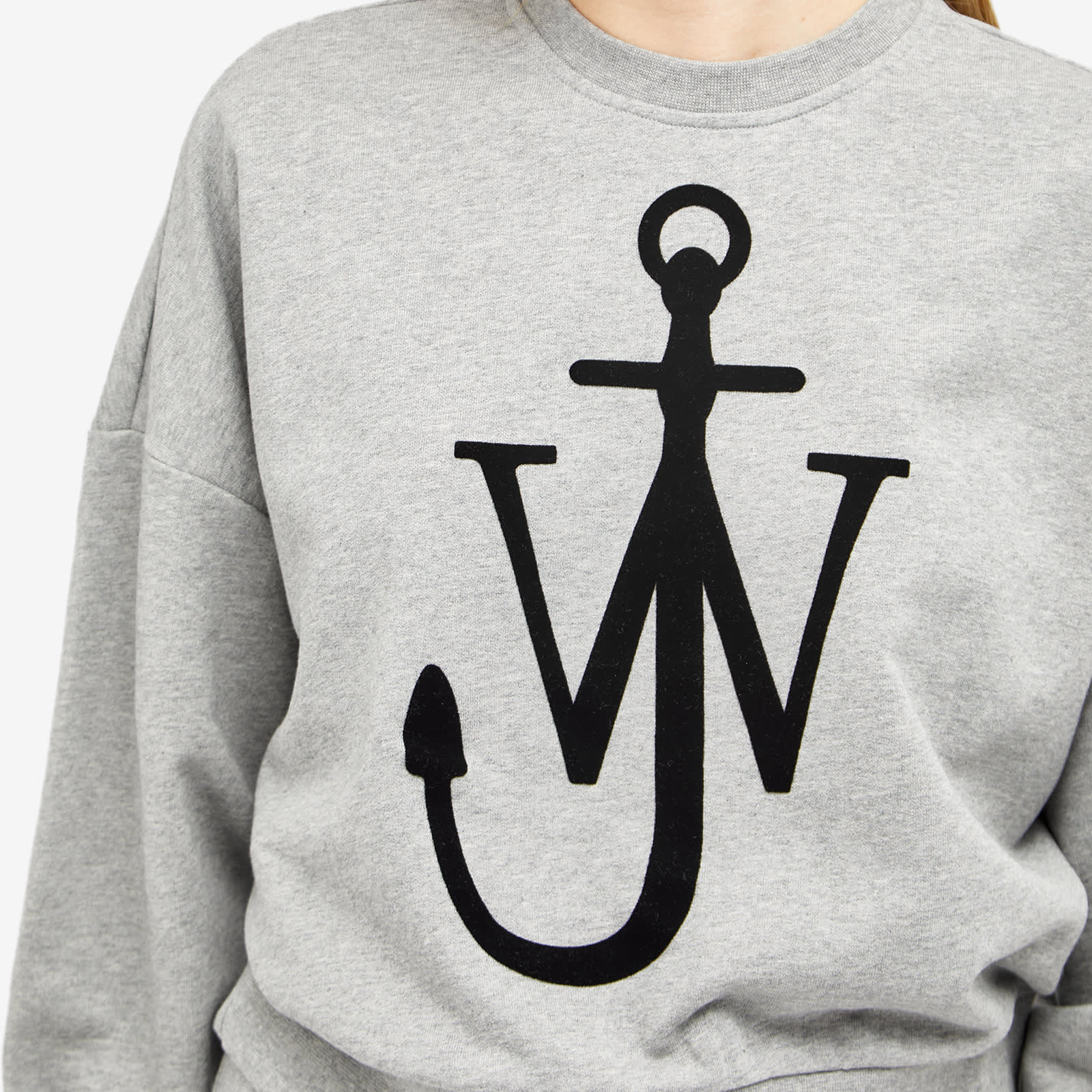 Pull Femme JW Anderson Anchor - Ivoire, Col Rond, épais - Taille XS - Occasion TB