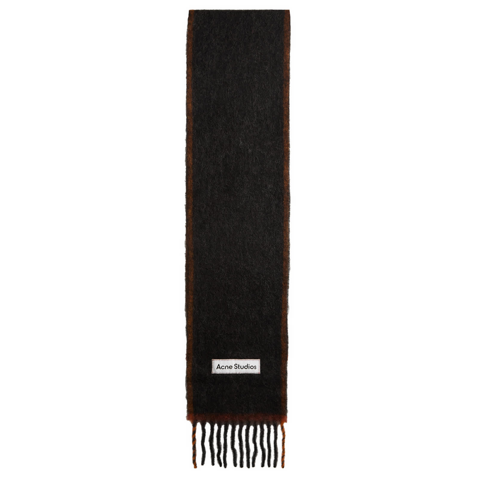 Acne Studios Vally Solid Scarf - Black