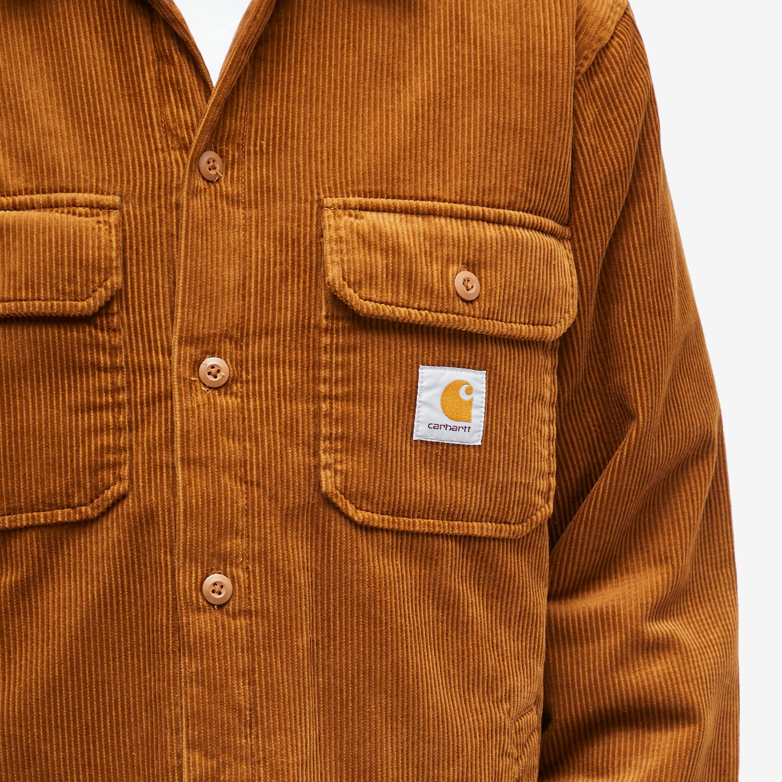 Carhartt WIP Whitsome Corduroy Shirt Jacket - Deep Hamilton Brown